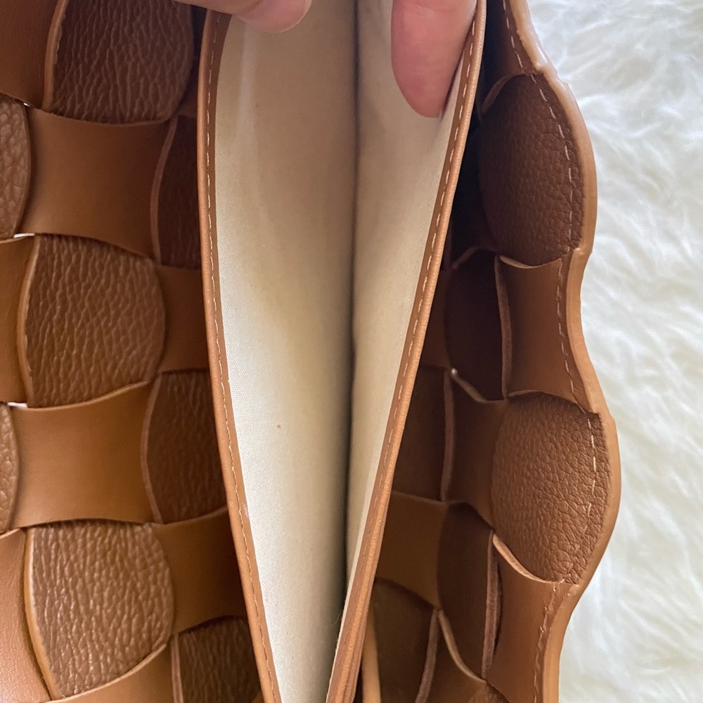 Polene Neiti Clutch Bag in Camel - Picture 13 of 16